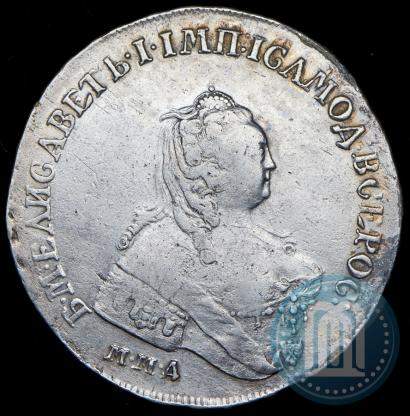 Picture 1 rouble 1754 year ММД-МБ 