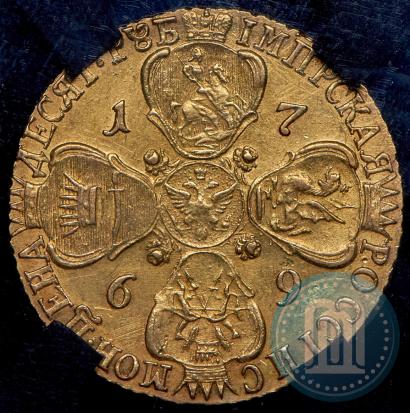 Picture 10 roubles 1769 year СПБ 