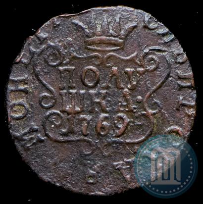 Фото Полушка 1769 года КМ 