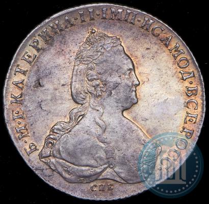 Picture 1 rouble 1787 year СПБ-ЯА 