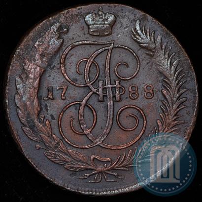 Фото 5 копеек 1788 года ММ 