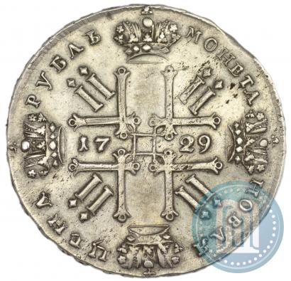 Picture 1 rouble 1729 year  "Type of 1727"