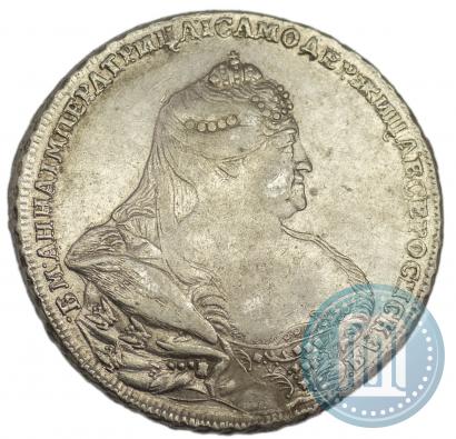 Picture 1 rouble 1738 year  "Moscow type"