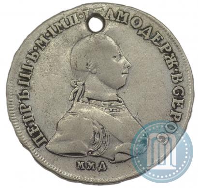 Picture Poltina 1762 year ММД-ДМ 