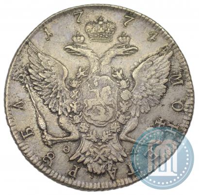 Picture 1 rouble 1774 year СПБ-ФЛ 