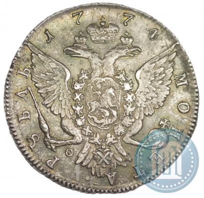 Фото 1 рубль 1774 года СПБ-ФЛ 