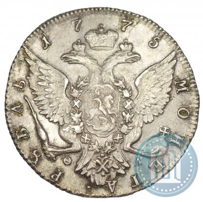 Фото 1 рубль 1775 года СПБ-ФЛ 
