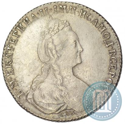 Picture 1 rouble 1780 year СПБ-ИЗ 