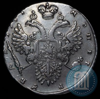 Picture 1 rouble 1731 year  