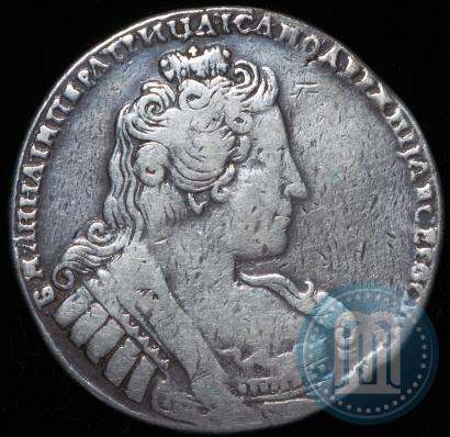Фото 1 рубль 1733 года  