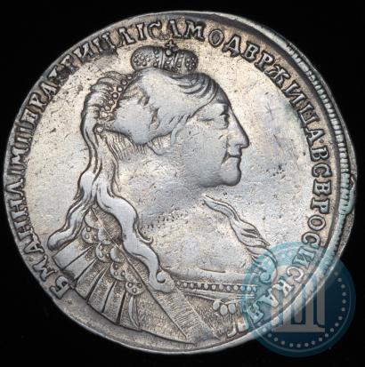 Фото 1 рубль 1735 года  