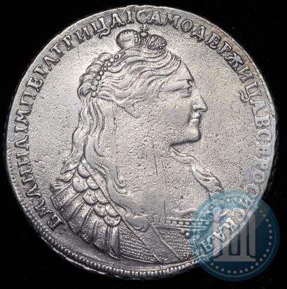 Фото 1 рубль 1736 года  "Тип 1735 года"