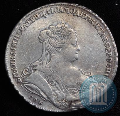 Picture 1 rouble 1739 year СПБ "Petersburg type"