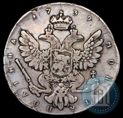 Фото Полтина 1739 года СПБ "Петербургский тип"