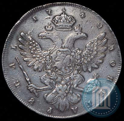 Picture 1 rouble 1740 year СПБ "Petersburg type"