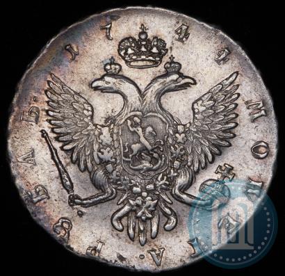 Picture 1 rouble 1744 year СПБ 
