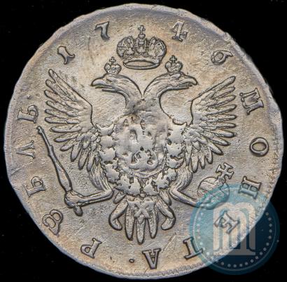Picture 1 rouble 1746 year СПБ 