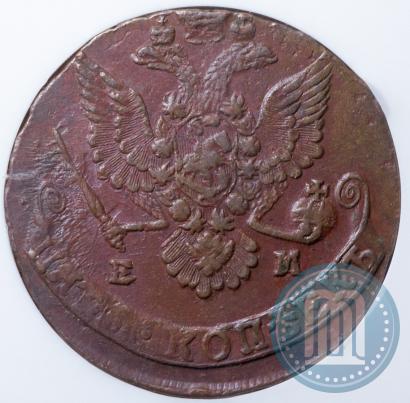 Picture 5 kopecks 1781 year ЕМ 