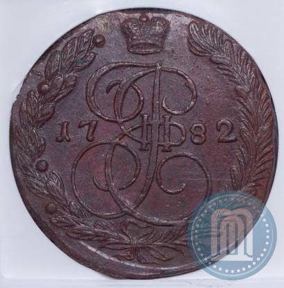 Picture 5 kopecks 1782 year ЕМ 