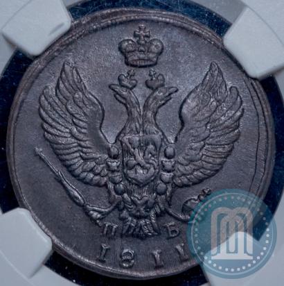 Фото 2 копейки 1811 года КМ-ПБ 