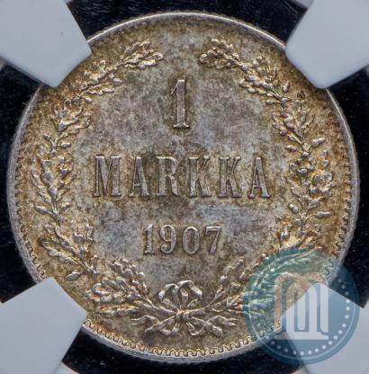 Picture 1 markka 1907 year L 