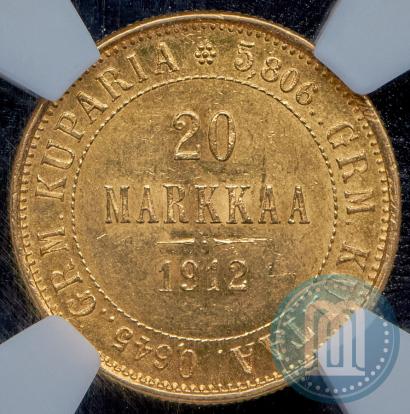 Picture 20 markkaa 1912 year S 