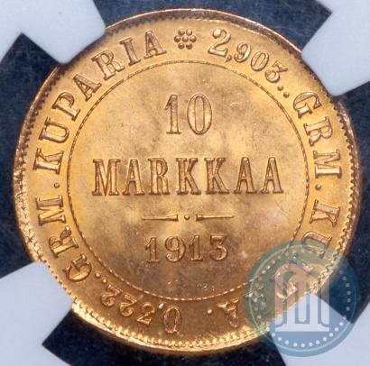 Фото 10 марок 1913 года S 