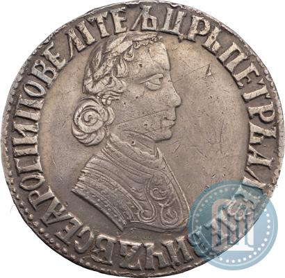 Фото Полтина 1704 года МД "Портрет работы Ф. Алексеева"