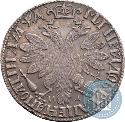 Фото Полтина 1704 года МД "Портрет работы Ф. Алексеева"