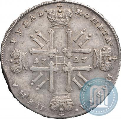 Picture 1 rouble 1727 year  "Moscow type"