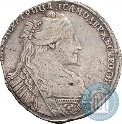Picture Poltina 1734 year  "Type of 1735"