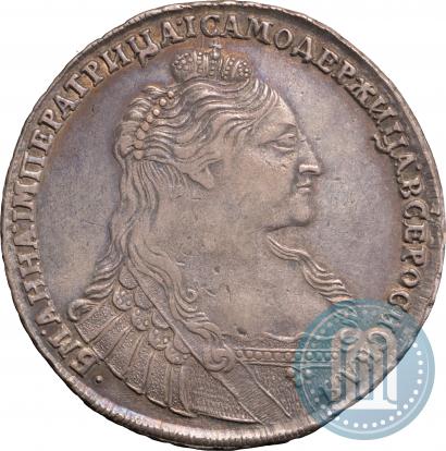 Фото 1 рубль 1736 года  "Тип 1735 года"