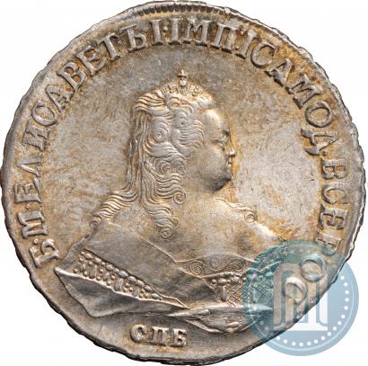 Picture 1 rouble 1749 year СПБ 