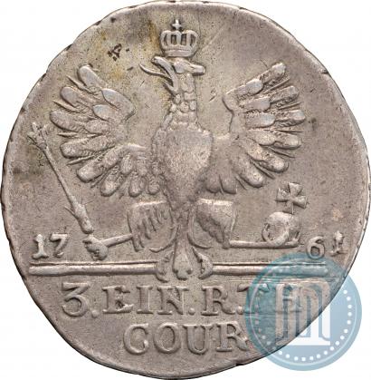 Picture 1/3 Thaler 1761 year  