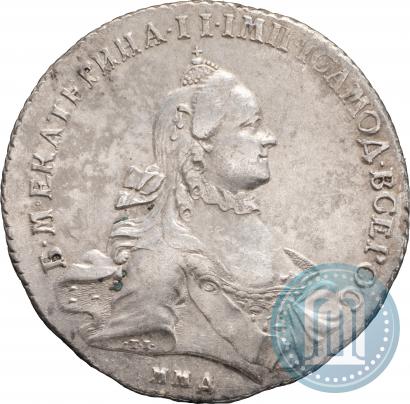 Picture 1 rouble 1762 year ММД-ДМ 