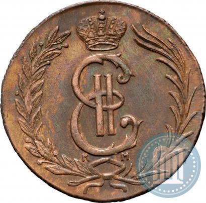 Фото 2 копейки 1770 года КМ 