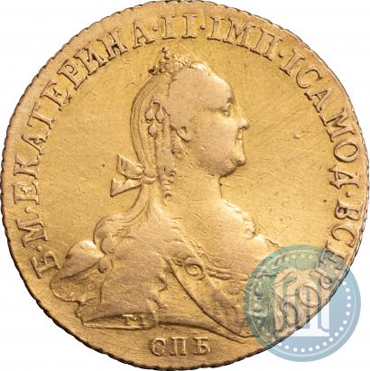 Picture 10 roubles 1774 year СПБ 