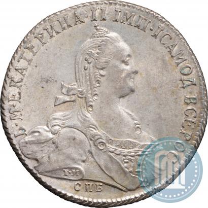 Фото 1 рубль 1774 года СПБ-ФЛ 
