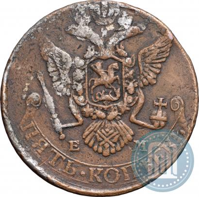Фото 5 копеек 1778 года ЕМ 