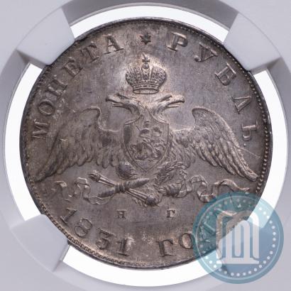 Picture 1 rouble 1831 year СПБ-НГ 
