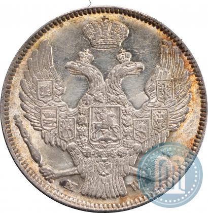 Picture 30 kopecks - 2 złotych 1837 year MW 