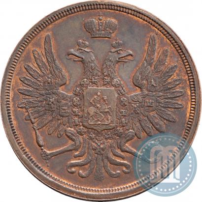 Picture 3 kopecks 1849 year ЕМ 