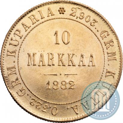 Picture 10 markkaa 1882 year S 