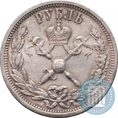 Picture 1 rouble 1896 year (АГ) "On the coronation of the Emperor Nicholas II"