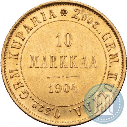 Picture 10 markkaa 1904 year L 