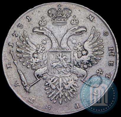Фото 1 рубль 1731 года  