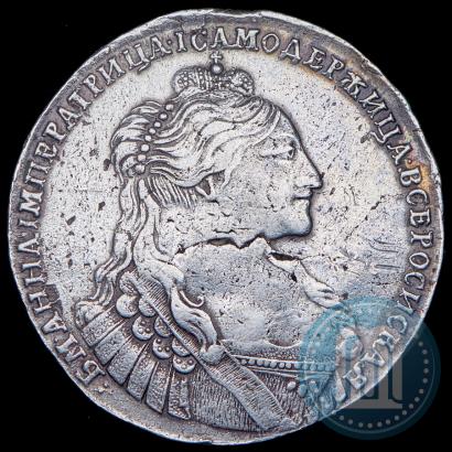 Picture 1 rouble 1735 year  