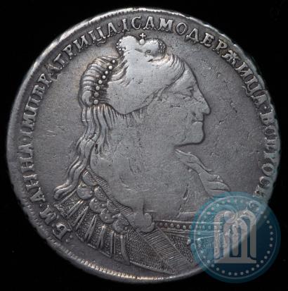 Фото 1 рубль 1735 года  