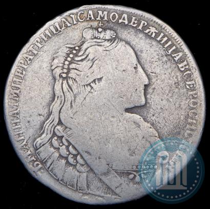 Фото 1 рубль 1735 года  