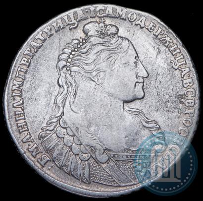 Фото 1 рубль 1737 года  "Тип 1735 года"